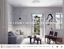 Tablet Screenshot of comotion.se
